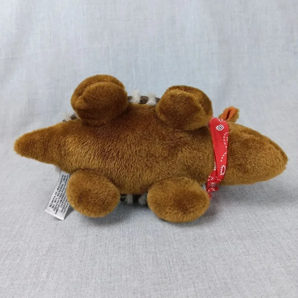 Buckaroo Bandits Armadillo Plush Red Bandana Texas Cowboy Hat Plus Friend Lot